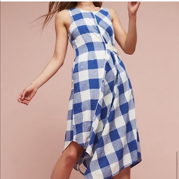 Anthropologie Dresses & Skirts - Anthropologie Maeve Gingham Handkerchief Dress